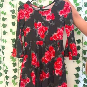 Girls justice floral dress